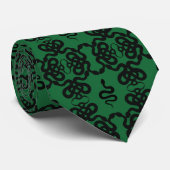Snake Damask Krawatte (Gerollt)