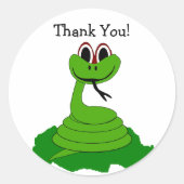 Snake Danke, Sticker (Vorderseite)