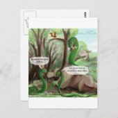 Snake Dental Issues Funny Postkarte (Vorne/Hinten)