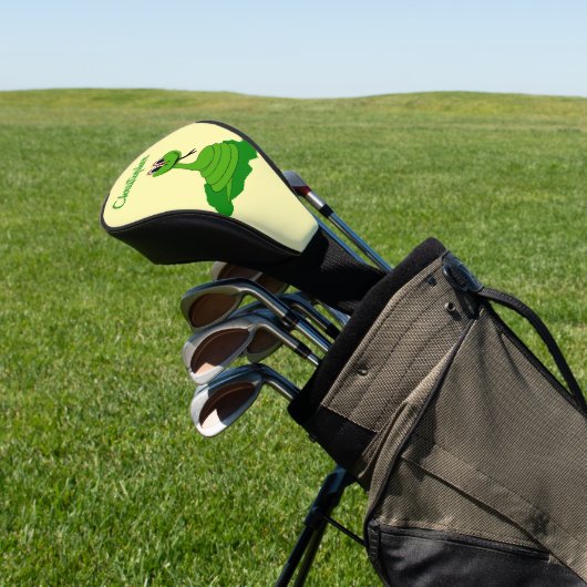 Snake Design Golf Headcover (In SItu)