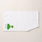 Snake Design Monogrammed Badhandtuch Set (Handtuch)