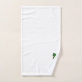 Snake Design Monogrammed Badhandtuch Set (Handtuch)