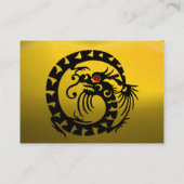 SNAKE DRAGON TOPAZ lila, gelb Visitenkarte (Rückseite)