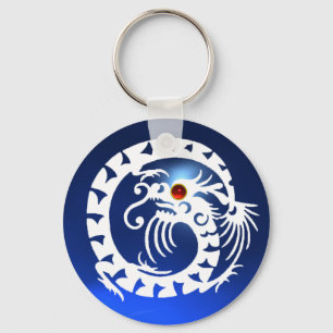 SNAKE DRAGON, weiß, rot, rubinrot, blau Schlüsselanhänger