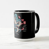 Snake East Zodiac Sign Design Tasse (VorderseiteRechts)