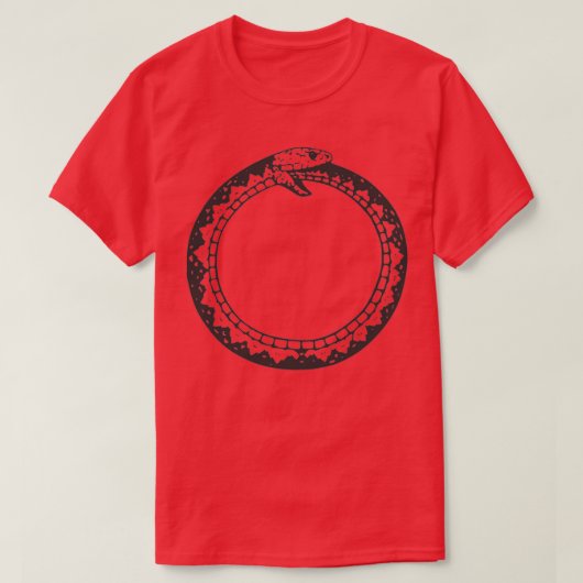 Snake eating its own tail (2) T-Shirt (Design vorne)