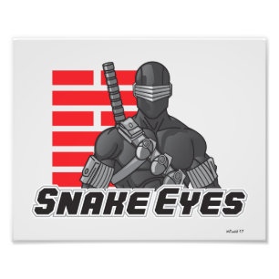 Snake Eyes Fotodruck