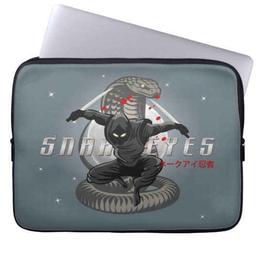 Snake Eyes Ninja | 13 Zoll Laptopschutzhülle (Vorderseite)