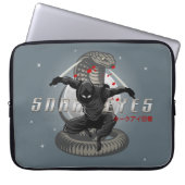 Snake Eyes Ninja | 15 Zoll Laptopschutzhülle (Vorderseite)