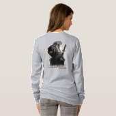 Snake Eyes Ninja | Frauen Langschläfchen T-Shirt (Schwarz voll)