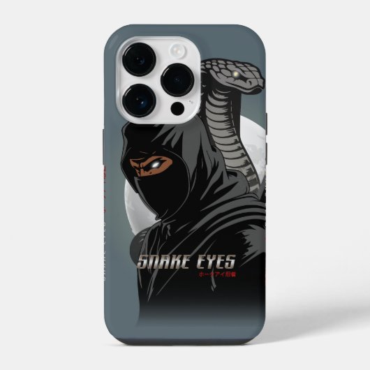 Snake Eyes Ninja | iPhone Hülle (Rückseite)