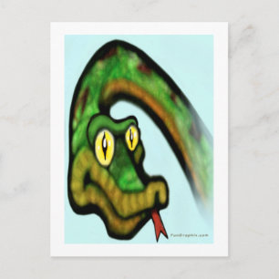 Snake Eyes Postkarte