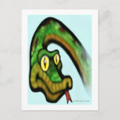 Snake Eyes Postkarte (Vorderseite)