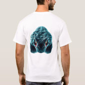 Snake Face Floats Freely T-Shirt (Rückseite)