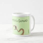 Snake Gets Teeth Cleaned Kaffeetasse (VorderseiteRechts)