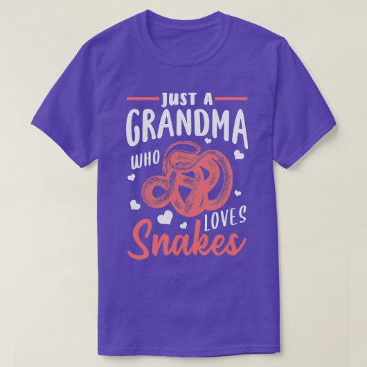 Snake Grandma Gift  T-Shirt (Design vorne)