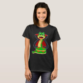 Snake Halloween Vampire T-Shirt (Vorne ganz)
