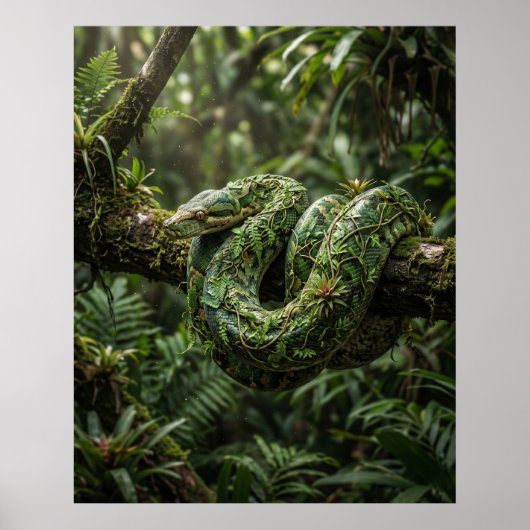 Snake Is Coming Shadow Path Poster (Vorne)