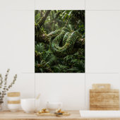 Snake Is Coming Shadow Path Poster (Küche)