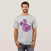 Snake Knitting T-Shirt (Vorne ganz)