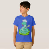 Snake Koch Spoon Cook T-Shirt (Vorne ganz)
