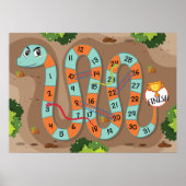 Snake Ladder Game Poster (Vorne)