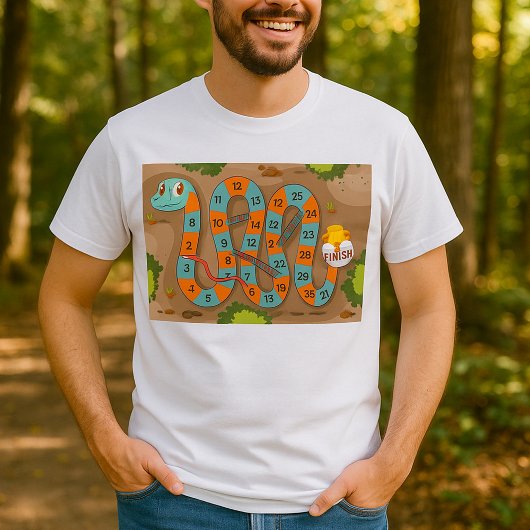 Snake Ladder Game T-Shirt
