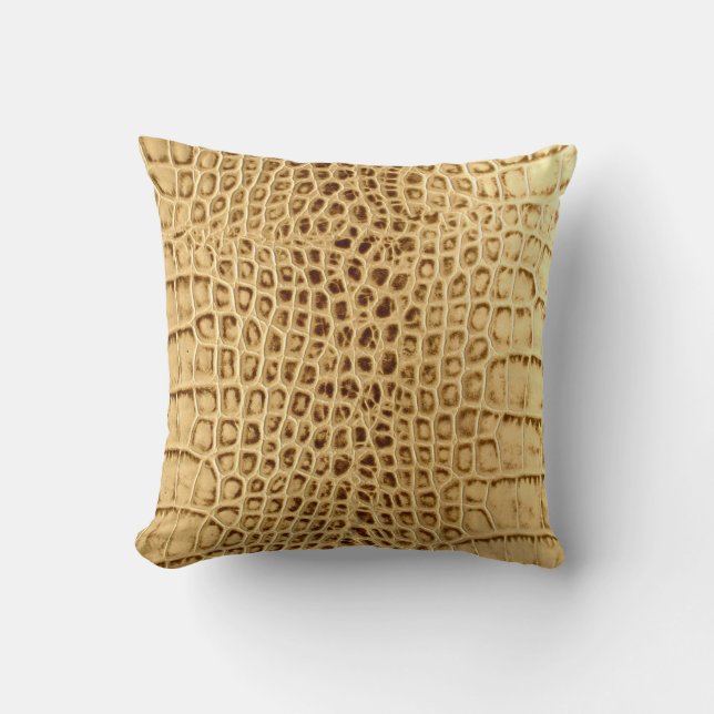 Snake Leather Kissen (Vorderseite)