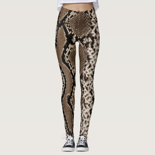 Snake Love - Power Yoga Leggings (Vorderseite)