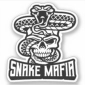 Snake Mafia Sticker (Vorderseite)
