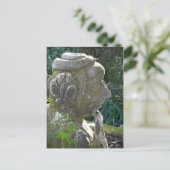 Snake Man Statue Postcard Postkarte (Stehend Vorderseite)