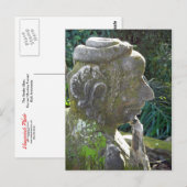 Snake Man Statue Postcard Postkarte (Vorne/Hinten)