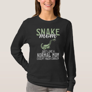 Snake Mom Just Like A Normal Dad Ausnahme Cooler S T-Shirt