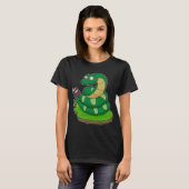 Snake Nerd Book T-Shirt (Vorne ganz)