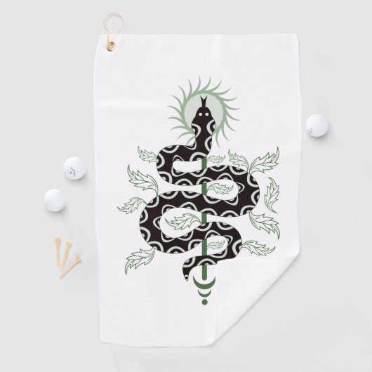 Snake Oasis Golfhandtuch (Insitu)