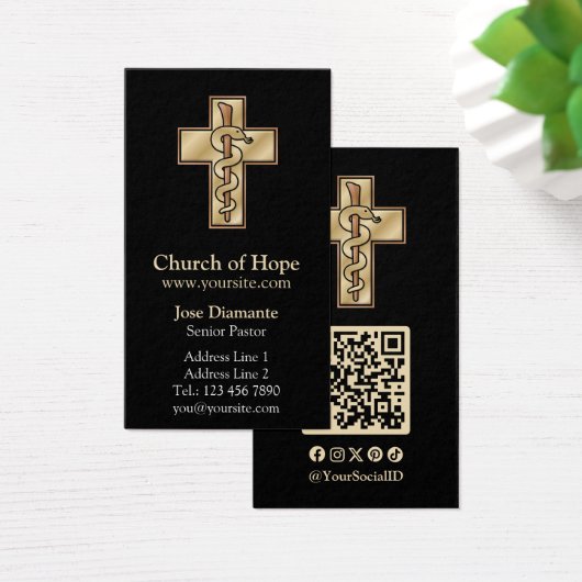 Snake on Cross (Schreibtisch)