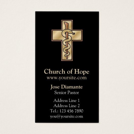 Snake on Cross (Vorderseite)