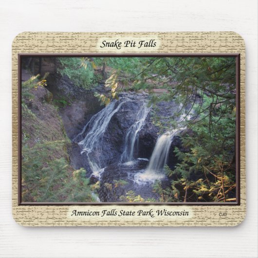 Snake Pit Falls mousepad (Vorne)