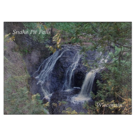 Snake Pit Falls Schneidbrett Schneidebrett (Vorderseite)