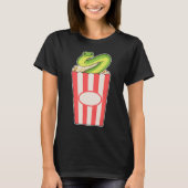 Snake Popcorn T-Shirt (Vorderseite)