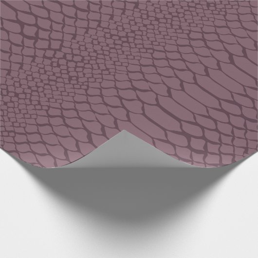 Snake Print Geschenkpapier (Ecke)