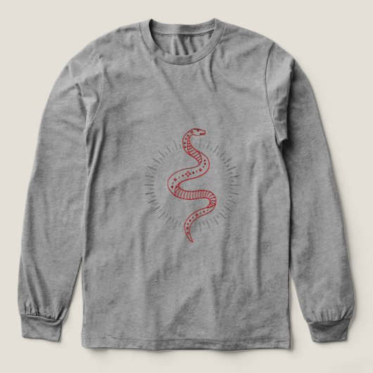 snake printed shirt (Design Vorderseite)
