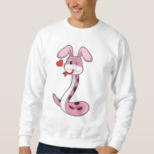 Snake Rabbit Heart Sweatshirt