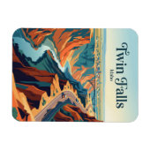 Snake River Canyon Rand Idaho Magnet (Horizontal)