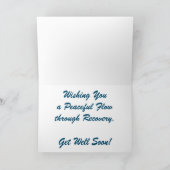 "Snake River" Get Well Card Karte (Innenseite)