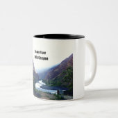 Snake RIver, Hells Canyon Zweifarbige Tasse (VorderseiteRechts)