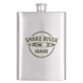 Snake River Idaho Flachmann (Vorderseite)