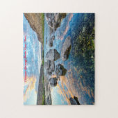 Snake River Idaho.Weihnachtsgrüße Puzzle (Vertikal)