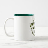 Snake River Idaho Zweifarbige Tasse (Links)
