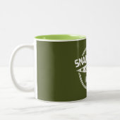 Snake River Idaho Zweifarbige Tasse (Links)
